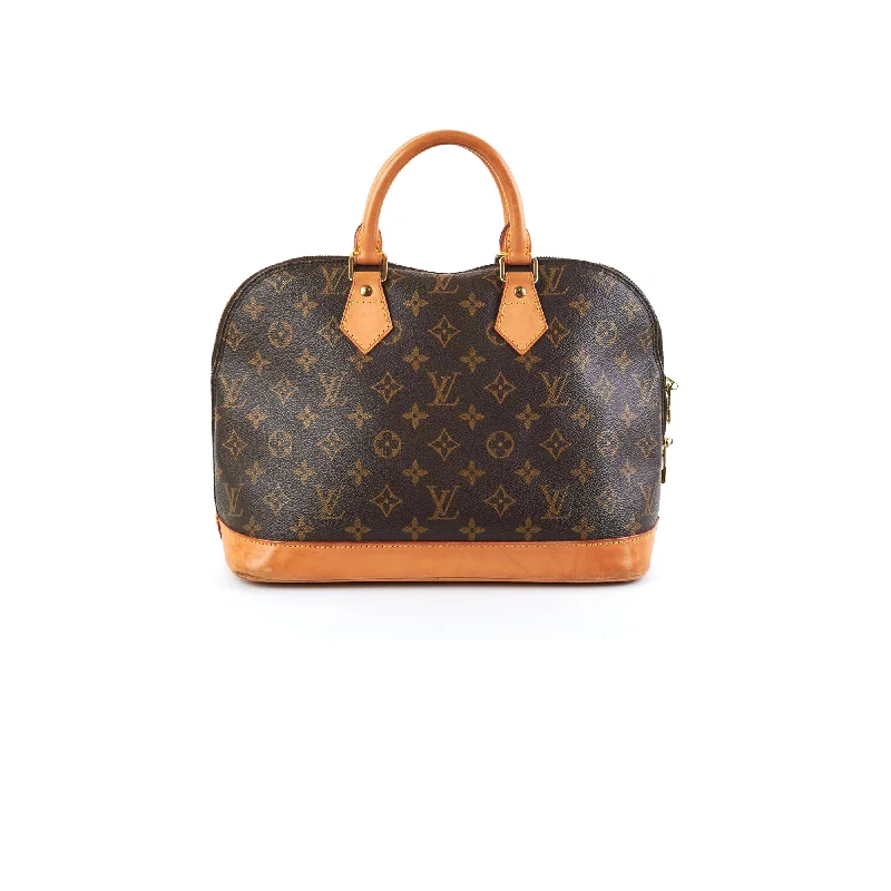 Quick-access flap handle bags for busy urban lifestyles -Louis Vuitton Alma PM Monogram Bag