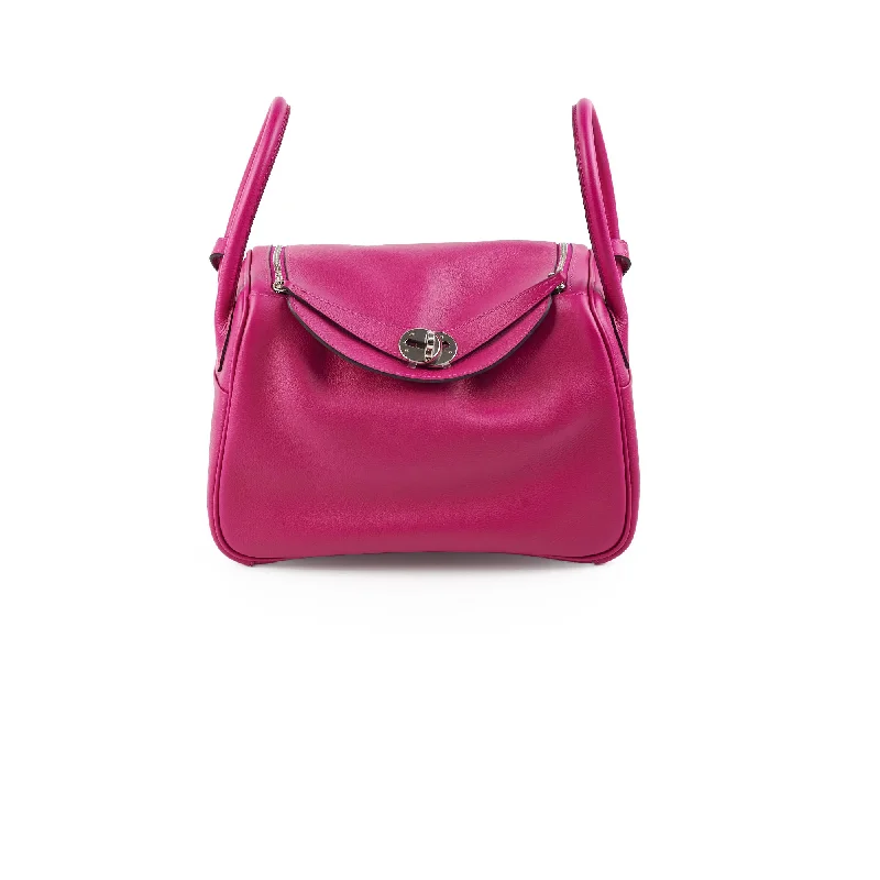 Pastel pink handle bags for soft feminine charm -Hermes Lindy 26 Rose Poupre Evercolour- A Stamp