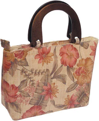 Tote Bags with Silk Handles -B76R-F