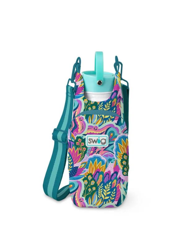 Tote Bags with Denim Handles -Bazaar Water Bottle Sling by Swig Life