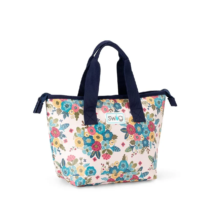 Tote Bags with Wool Handles -Bella Rosa Lunchi Lunch Bag by Swig Life