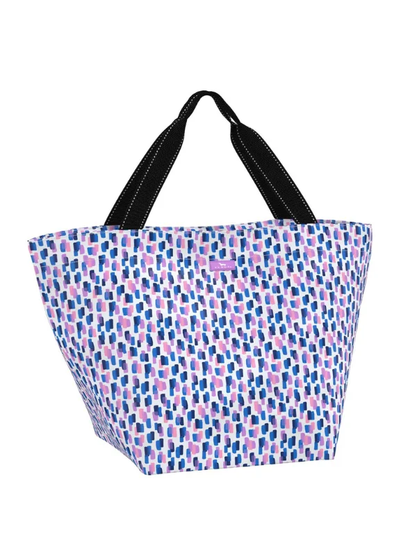 Tote Bags with Denim Handles -Betti Confetti Weekender Travel Bag by Scout