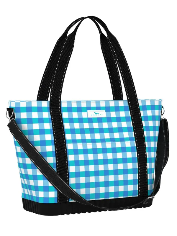 Zippered Tote Bags for Safety -Friends of Dorothy Cools Gold Soft Cooler by Scout