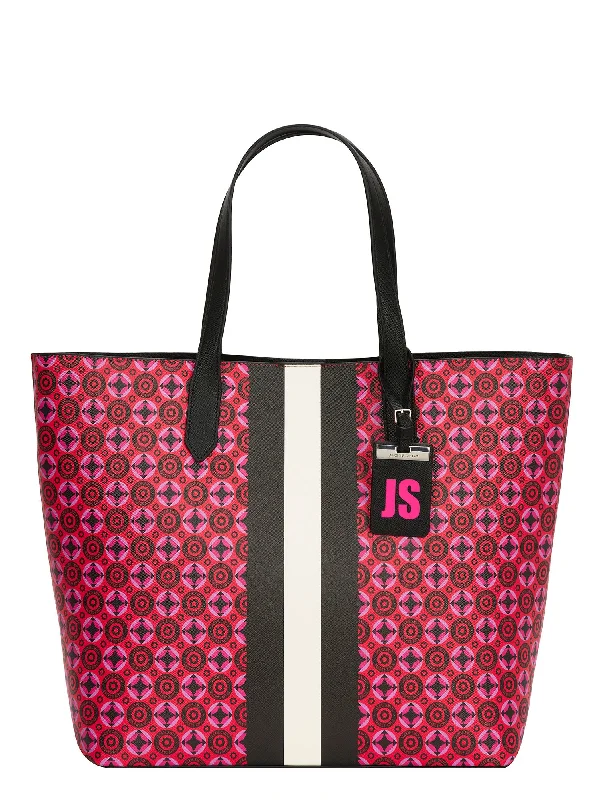 Tote Bags with Bamboo Handles -Monogram Tote Bag