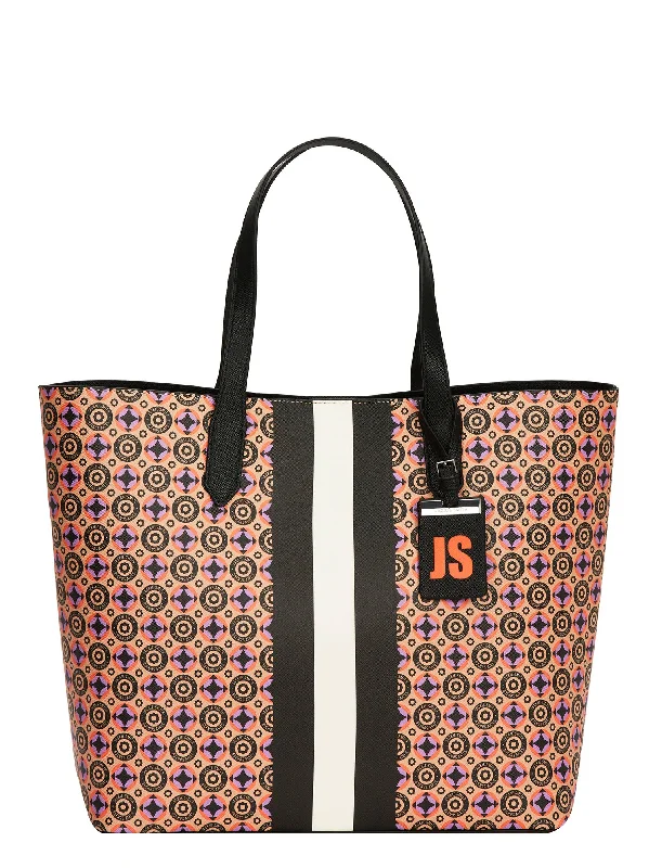 Tote Bags with Metal Feet -Monogram Tote Bag