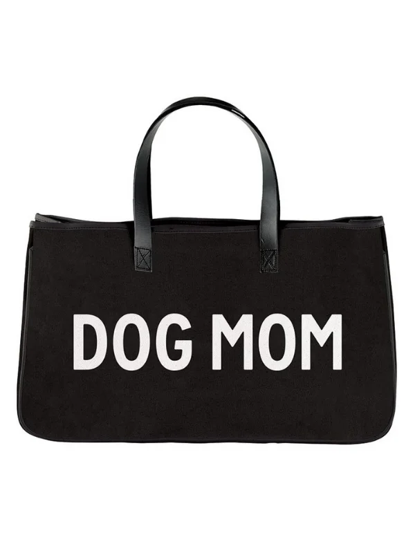 Tote Bags with Dots -Dog Mom Tote