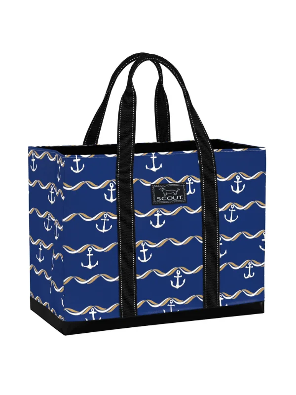 Tote Bags with Dots -Fit to Be Tide Original Deano Tote Bag by Scout