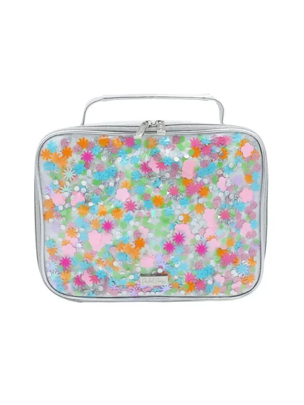 Tote Bags with Exterior Pockets -Flower Shop Confetti Insulated Lunchbox