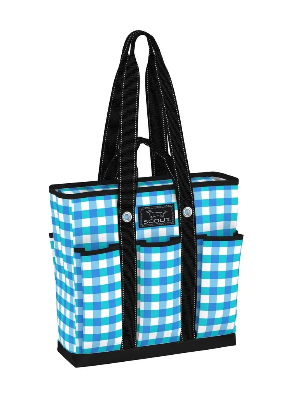 Tote Bags with Linen Handles -Friend of Dorothy Pocket Rocket Pocket Tote by Scout