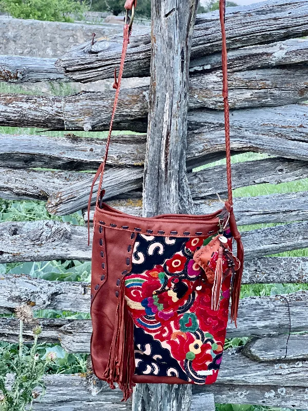 Tote Bags with Bamboo Handles -Hanson Crossbody