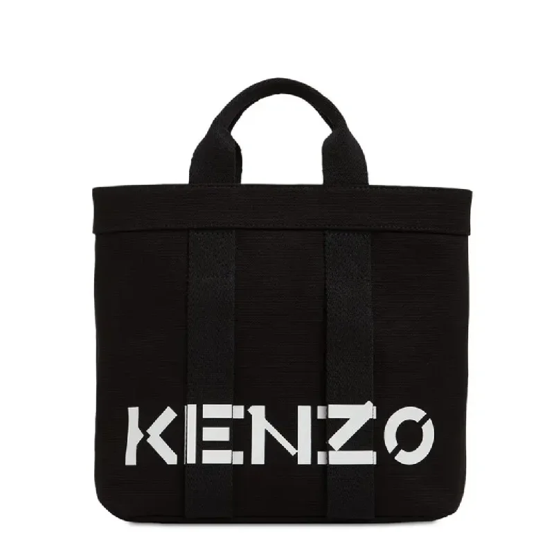 Sleek metallic handle bags shining at night events -K.E.N.Z.O TOTE BAG