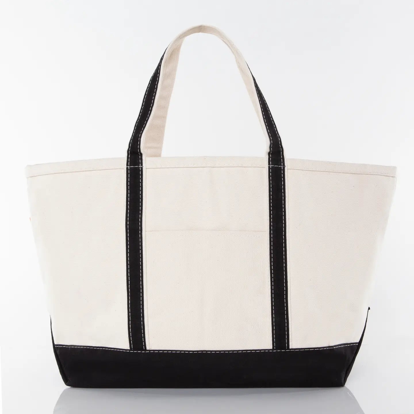 Tote Bags for Gardening -Large Classic Canvas Tote in Black