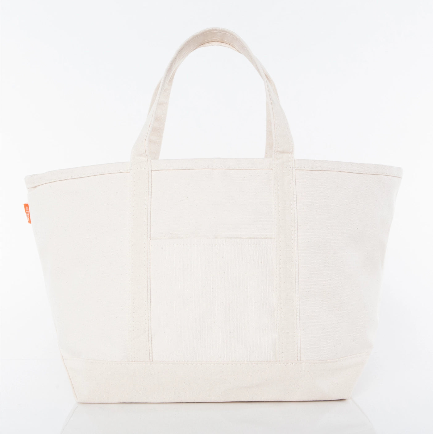 Tote Bags for Office -Large Classic Canvas Tote in Cream