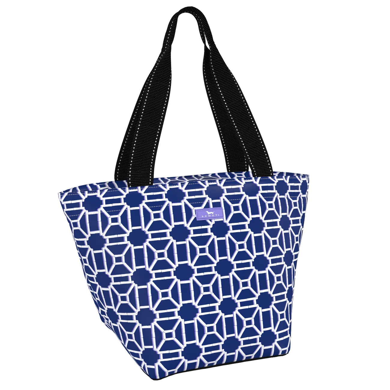 Tote Bags with Double Zippers -Lattice Knight Daytripper Shoulder Bag by Scout