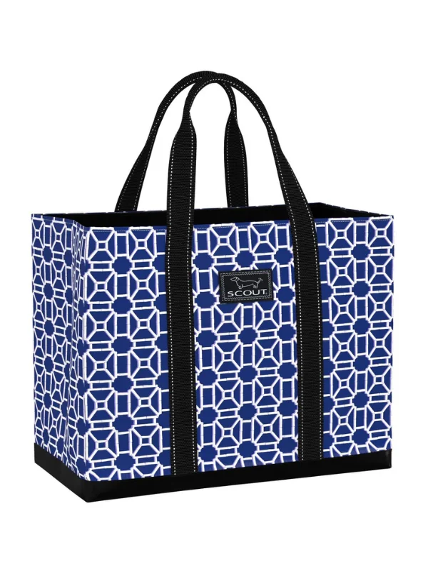 Designer Tote Bags in Vogue -Lattice Knight Original Deano Tote Bag by Scout