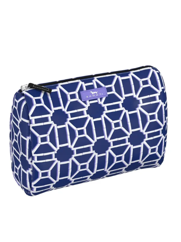 Tote Bags with Woven Handles -Lattice Knight Packin' Heat Makeup Bag by Scout