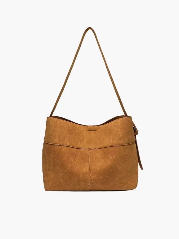 Designer Tote Bags in Vogue -Lessly faux suede Bag