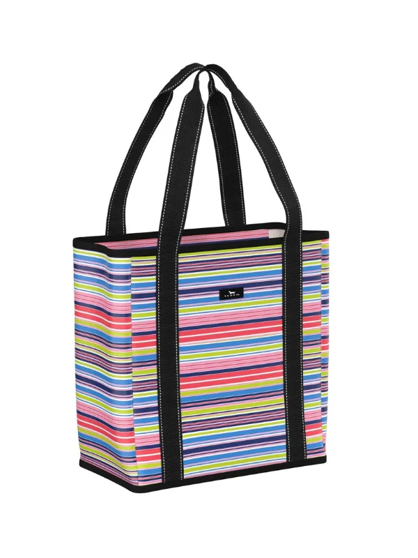 Striped Tote Bags for Style -Line Up Study Haul Shoulder Bag by Scout