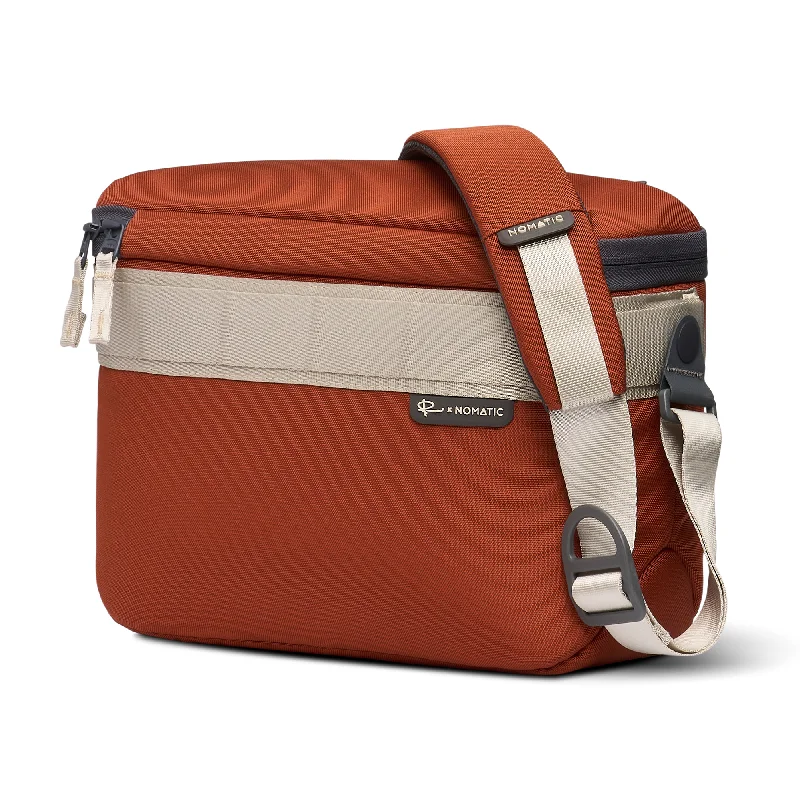 Tote Bags with Geometric Prints -Nomatic Luma 12L Camera Sling - Rust