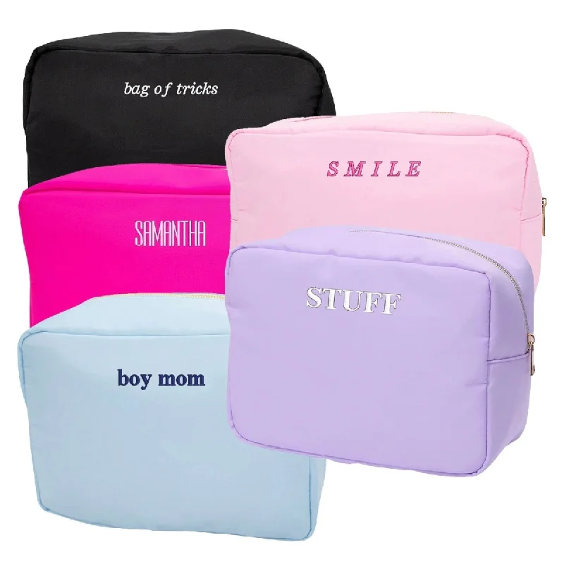 Tote Bags with Flaps -Make It Yours™ Large Pouch