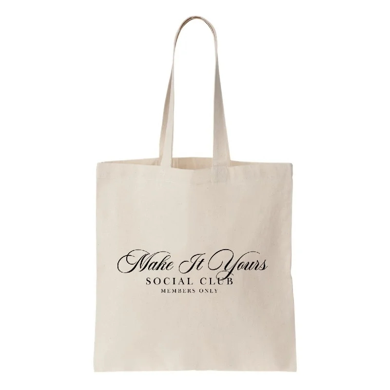 Tote Bags with Symbols -Make It Yours™ 'Social Club' Tote Bag