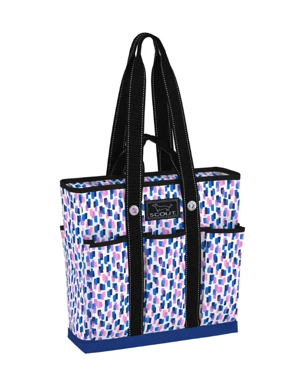 Tote Bags with Bamboo Handles -Betti Confetti Pocket Rocket Pocket Tote by Scout