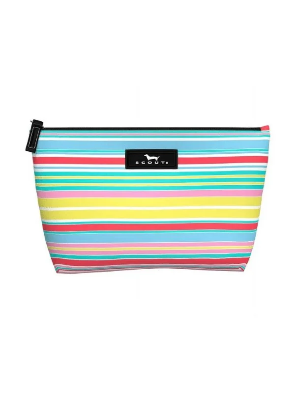 Tote Bags with Dots -Ripe Stripe Twiggy Makeup Bag by Scout