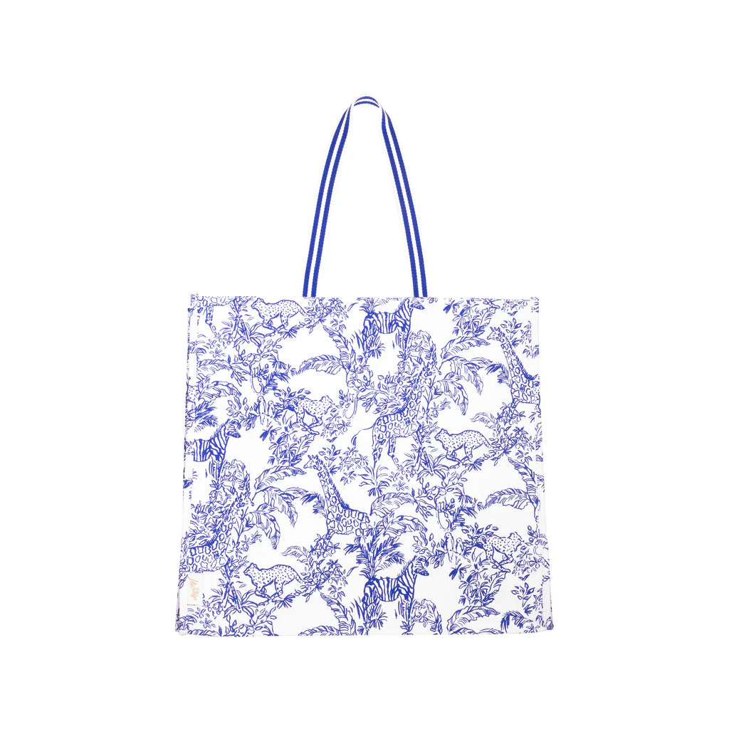 Tote Bags with Embossed Patterns -Safari Party Eco Tote by Lilly Pulitzer