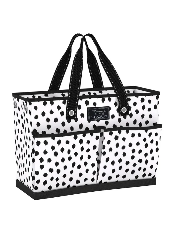 Tote Bags for Laptop -Seeing Spots The BJ Bag Pocket Tote by Scout