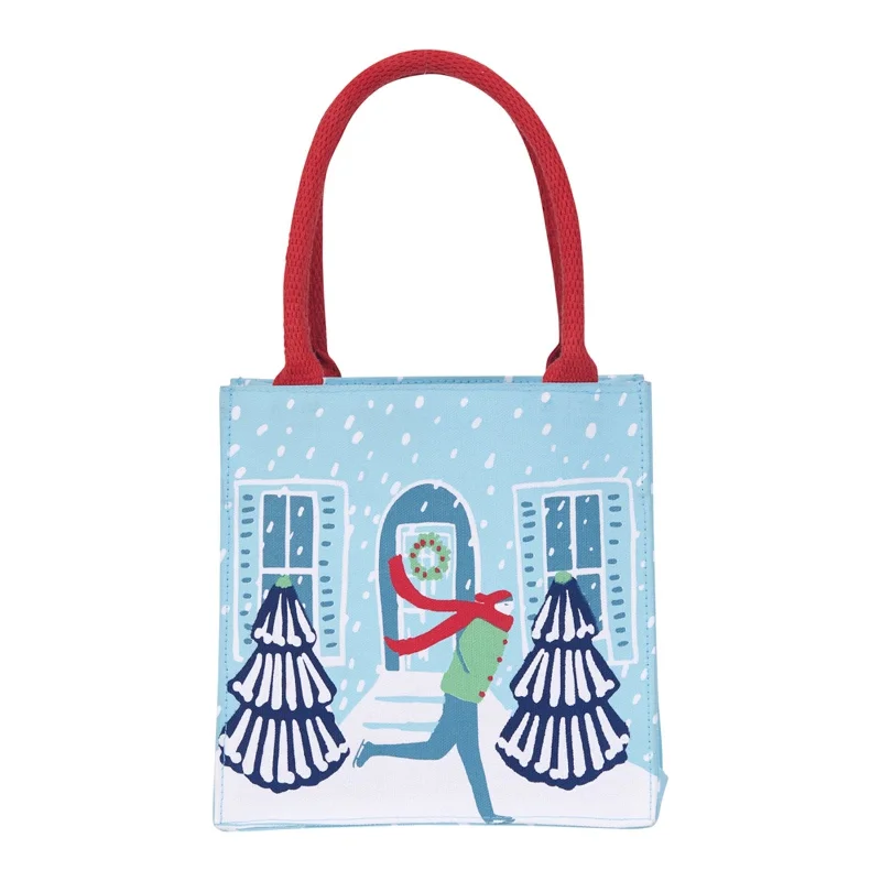 Long Handle Tote Bags for Style -Skater Reusable Itsy Bitsy Gift Bag