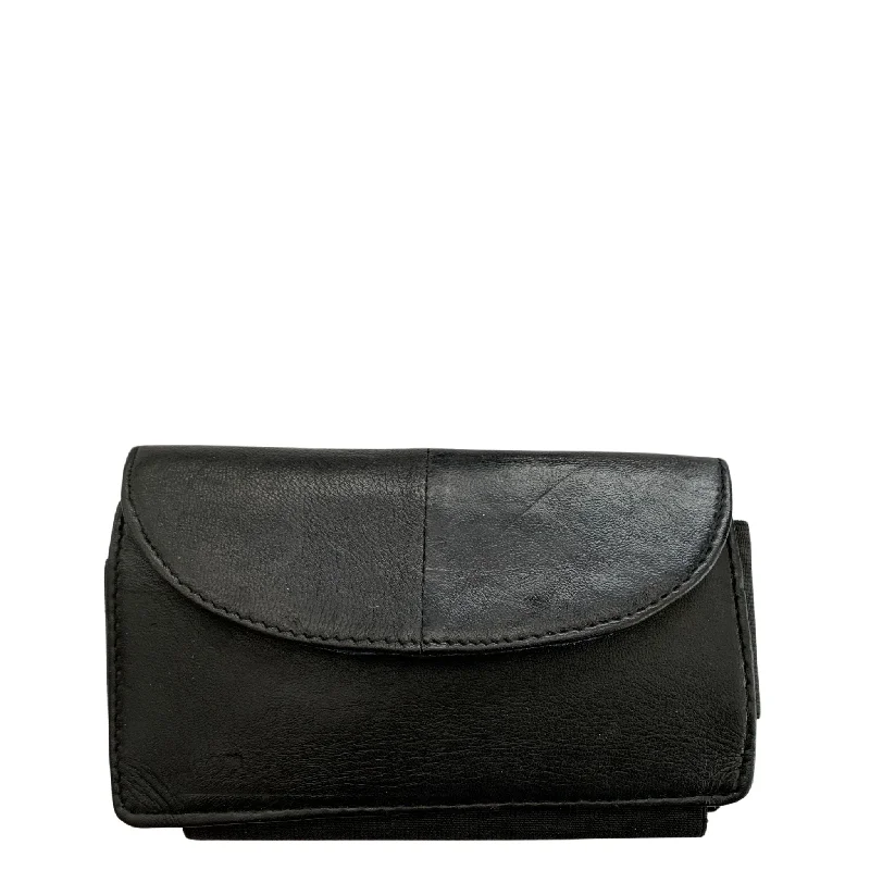 Artisanal leather handle bags with hand-stitched detailing -SMCH01 ~ Sheepskin Mobile Case