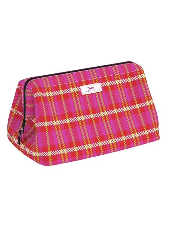 Checkered Tote Bags for Trend -Sweet Tartan Big Mouth Makeup Bag by Scout