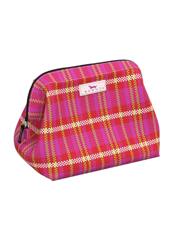 Tote Bags with Cotton Handles -Sweet Tartan Little Big Mouth by Scout