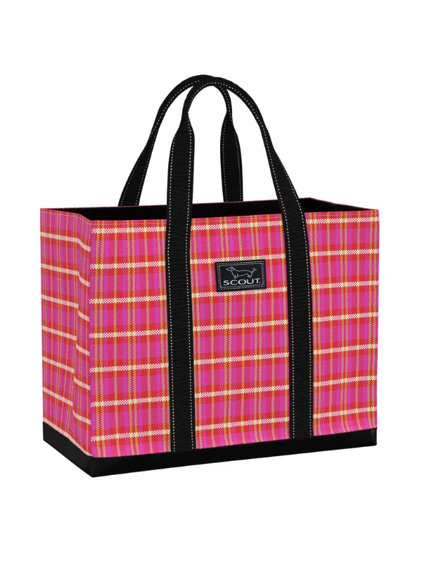 Tote Bags with Stars -Sweet Tartan Original Deano Tote Bag by Scout