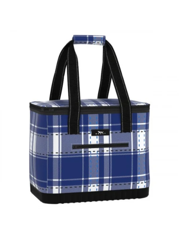 Tote Bags with Crossbody Strap -Tartan Sheen The Stiff One Soft Cooler by Scout