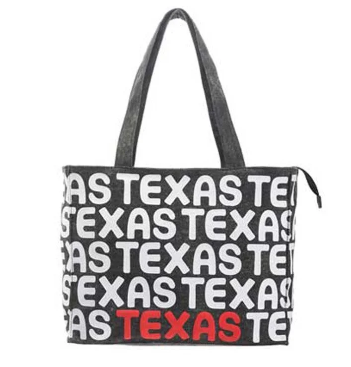 Tote Bags with Stars -Texas Classic Namedrop Bag