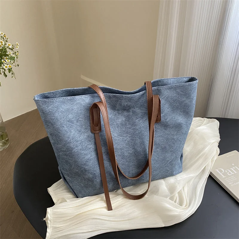 Tote Bags with Dots -Women's Casual Fashion Large Capacity Totes