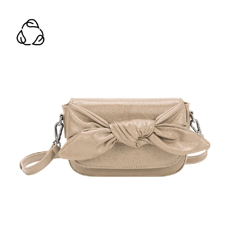 High-capacity nylon crossbody bags for overnight trip needs -Faye Beige Clutch Crossbody Bag