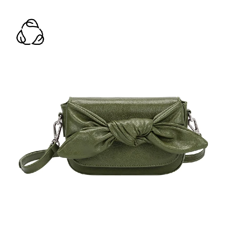 Adjustable drawstring crossbody bags for customizable fit daily -Faye Olive Clutch Crossbody Bag