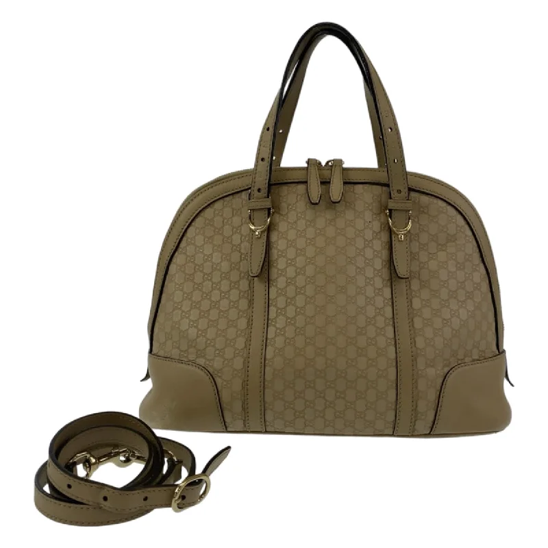 Multi-compartment crossbody bags organizing busy day essentials -Gucci Leather Microguccissima 2WAY Bag