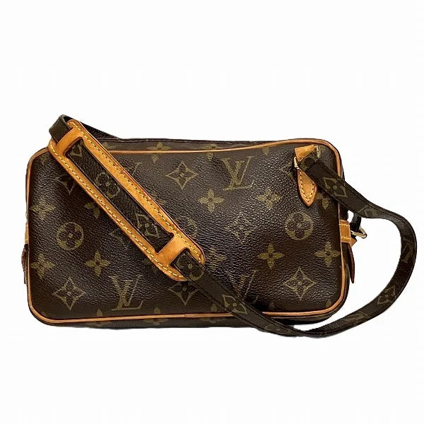 Burnt sienna crossbody bags for bold rustic tones -Louis Vuitton Monogram Marly Bandouliere Bag