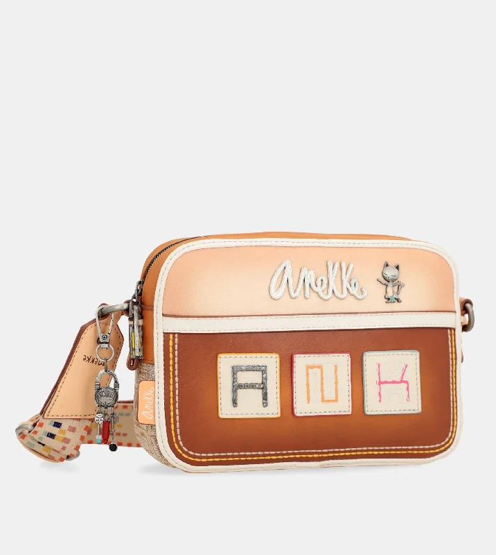 Quirky polka crossbody bags adding fun to outfits -Magic Souls rectangular crossbody bag