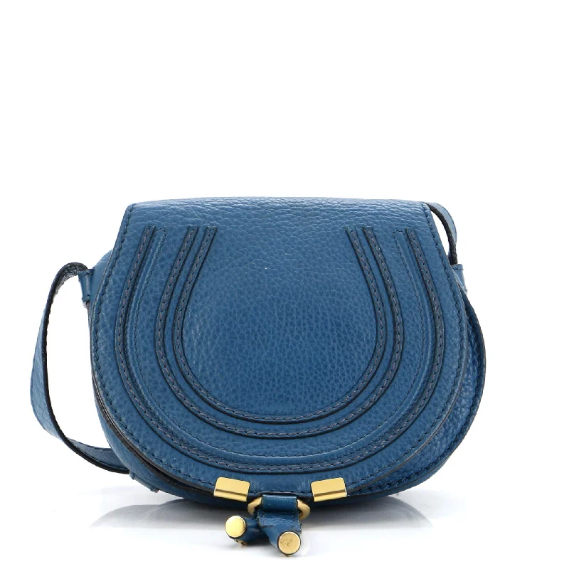 Sturdy tweed crossbody bags for classic textured appeal -Marcie Crossbody Bag Leather Mini