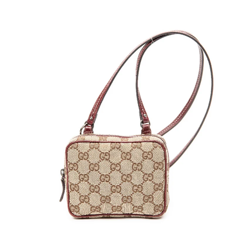 Casual twill crossbody bags ideal for weekend errands -Mini Messenger