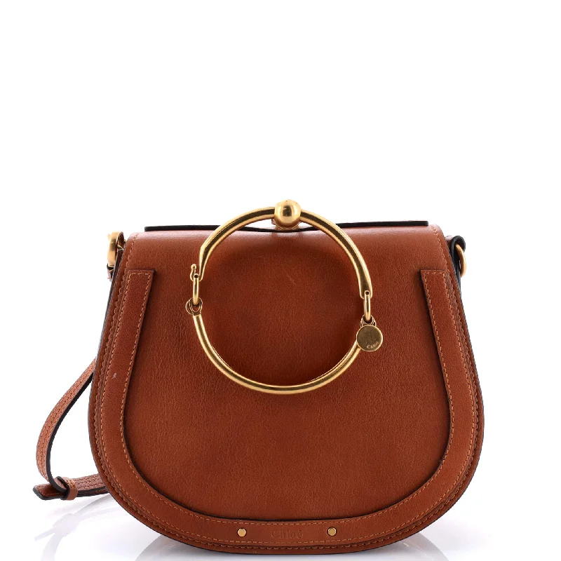 Durable gabardine crossbody bags resisting wear over time -Nile Crossbody Bag Leather Medium