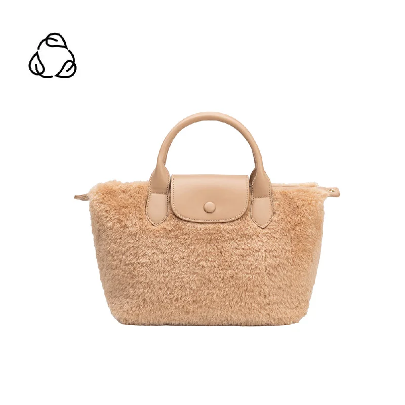 Eco-conscious hemp crossbody bags with natural fiber appeal -Winnie Tan Sherpa Tote Bag