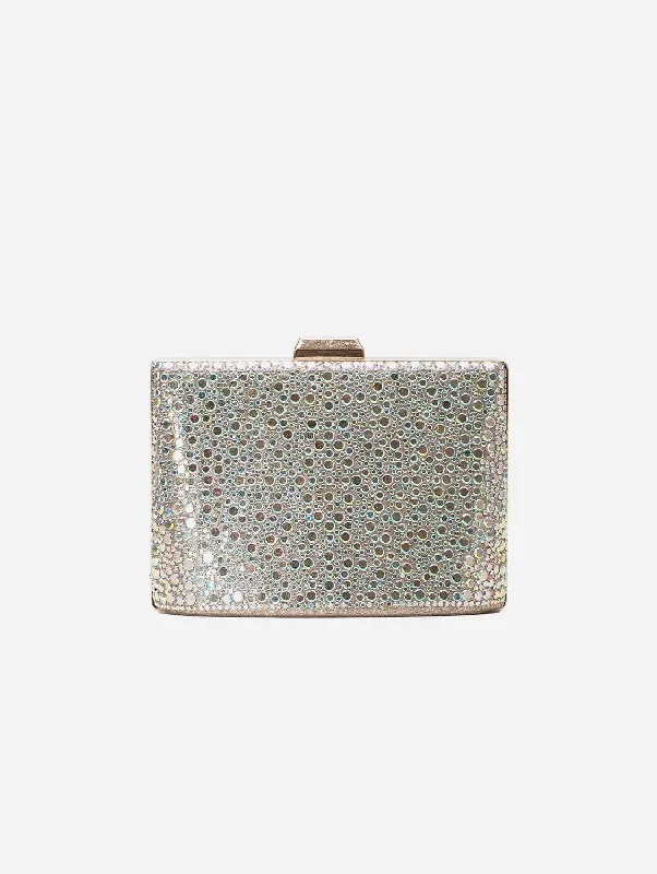 Velvet evening bags with soft, rich texture and minimalistic hardware for elegance -Alba Vegan Sequin Clutch | Litmus