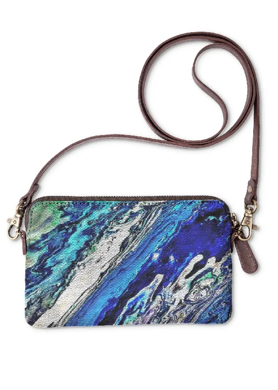 Designer evening clutches with luxurious finishes for special occasions and evening outings -Aquatic Clutch