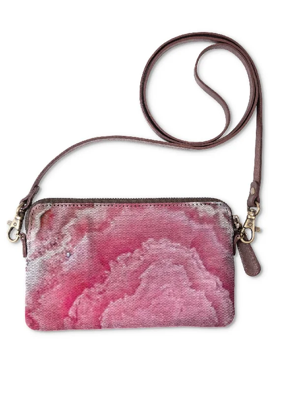 Beaded evening bags with detailed patterns for a retro or boho style -Camellia II