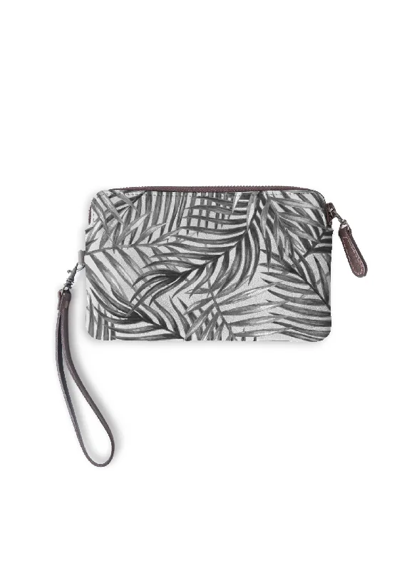 Simple evening clutches with minimalist designs for an understated yet classy style -Design clutch with Palms